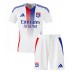 Camisa de Futebol Olympique Lyonnais Alexandre Lacazette #10 Equipamento Principal Infantil 2024-25 Manga Curta (+ Calças curtas)